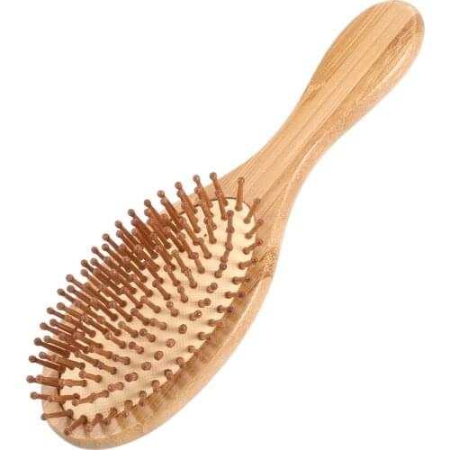 Pretty See Wooden Hair Brush Massage Comb Scalp Massage Brush Air Cushion Combs Anti-static Brush Comb