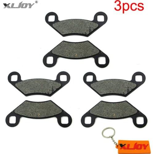 3sets Front & Rear Brake Pads For Polaris Sportsman Touring 550 850 XP EPS X2 2009-2014