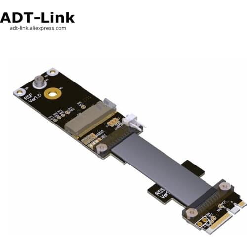 M.2 WiFi interface Bluetooth A.E key NGFF wireless network card extension cord cable adapter Card Riser M2 wi-fi A+E A\Ekey