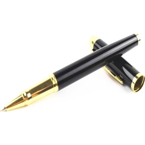 New Luxury Golden Black Fountain Pen Leopard Ink Pen Art Pens Luxury Collection Business Office Gift