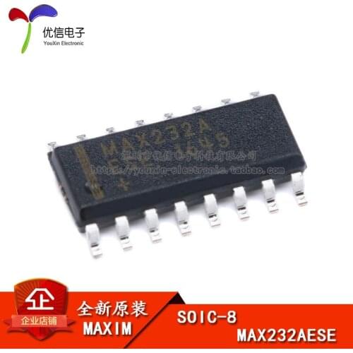 Genuine original patch MAX232AESE SOIC-16 RS232 line driver / receiver