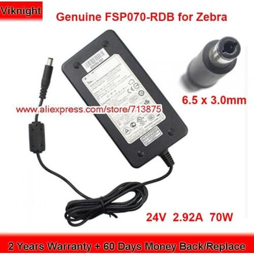Genuine FSP070-RDB 24V 2.92A AC Adapter for Zebra 808099-001 9NA0700500 H00156097 Power Supply