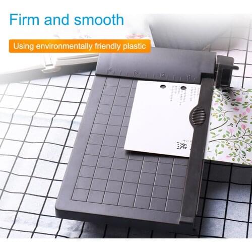 Portable A5 Paper Trimmer 1-6 Inch Photo Paper Guillotine Built-In Ruler Paper Cutter Office Stationery Cutting Tools