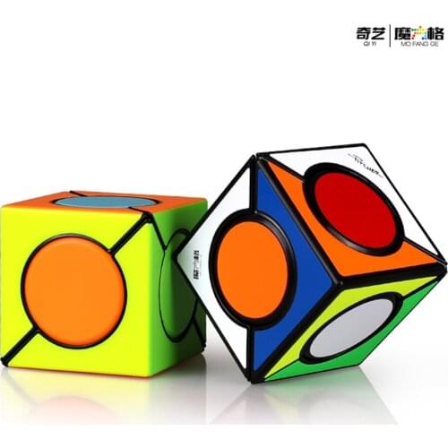 QiYi XMD Square Circle Magic Cube Strange Shape Speed Puzzle Cube Educational Toys for Children Cubo Magico Big Sale