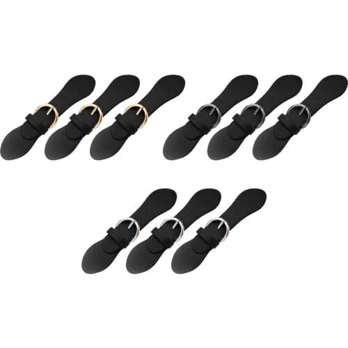 Duffle Coat Jacket Snap Sew-on Toggles Closures Sets PU Leather for Bag Clothing Decoration DIY Craft Sewing Accessories