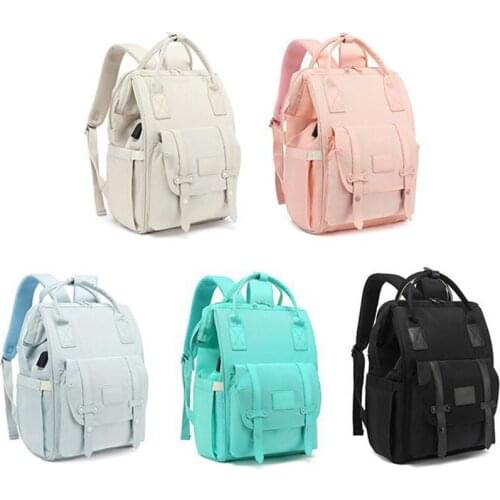 Baby Usb Diaper Bags Fashion Waterproof Mummy Bag Baby Stroller Bag Large Capacity Travel Bag Thermal Insulation Bag With Hooks