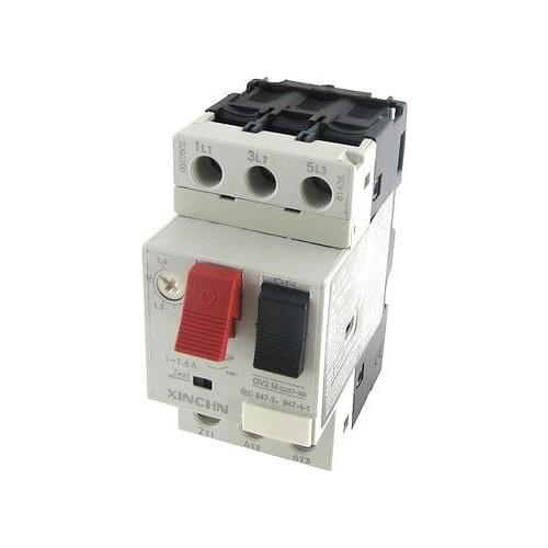 3P Motor Starter Circuit Breaker Protector 1-1.6A 690V New