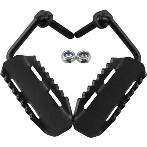 1 Pair Metal Car Interior Dead Pedal Foot Rest Kick Panel For Jeep Wrangler 2007-2017 Car Foot Rest Kick Panel Accessories