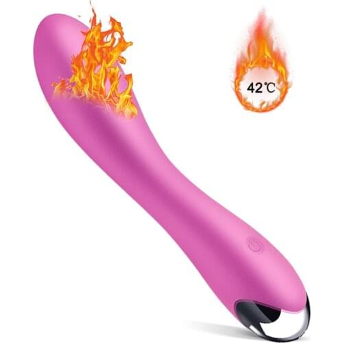 20 Speed Smooth Smart Heating Vibrator Charging G Spot Dildo Vibrator For Women Vagina Massage Clitoris Vibrators Adult Sex Toys