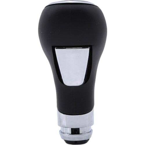 Automatic Car Transmission Gear Lever Automatic Leather Shifter Black Universal Gear Shift Knob Car Style Accessories