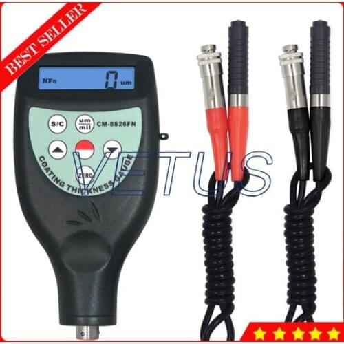 CM-8826FN Digital coating thickness gauge with Cable magnetic induction eddy current