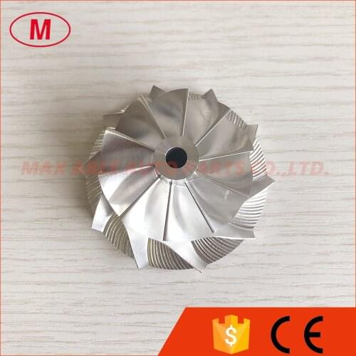 CT26 10+0 Blades 42.90/58.00mm high performance turbo billet/aluminum 2618/milling compressor wheel