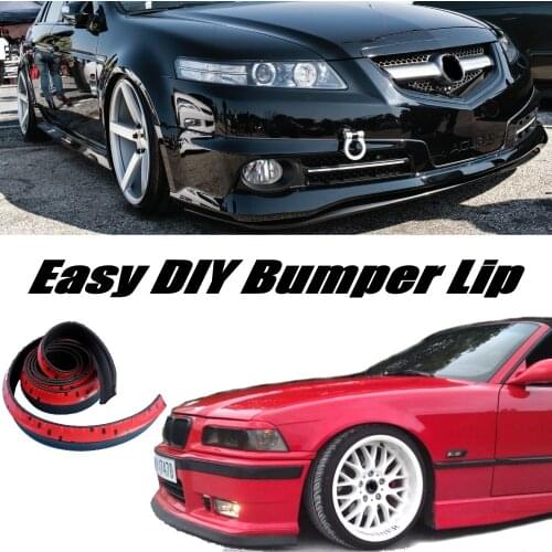 NOVOVISU For Acura TL UA 1999~2014 Bumper Lip Deflector / Front Skirt Spoiler For TG Fans Car Tuning / The Stig Body Kit