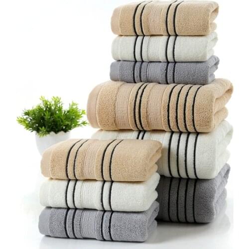 Cotton Bath Shower Towel Thick Face Towels Home Bathroom Hotel For Adults Kids Towel Set Toalha de banho Serviette de bain
