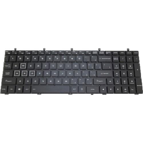 Laptop Keyboard For illegear Z7 English US Without Frame New