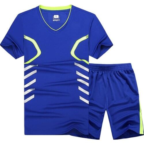Summer New Large size M-7XL 8XL 9XL Sports T-Shirt Mens Suits Short Sleeve T-Shirt Shirts Running Tops+Men Casual Shorts Suit