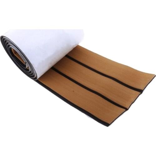 240X17X0.6cm EVA Boat Flooring Sheet Non-Slip Boat Yacht Foam Flooring Pad Faux Teak Decking Sheet Mat Sheet