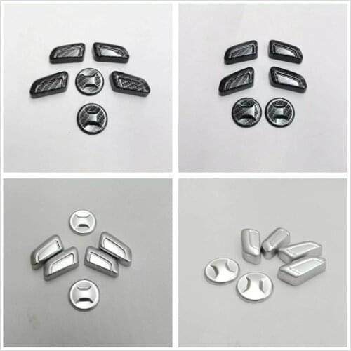 New 1set button seat adjustment switch cover trim for 2017 2018 Passat B8