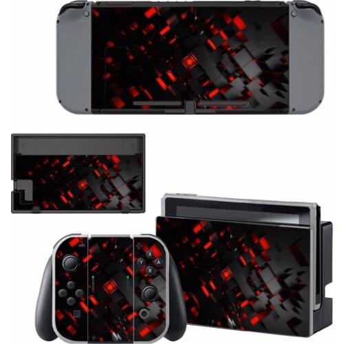 New fashion design vinyl Decal Skin Sticker For Nintendo Switch NS NX Console & Joy-con