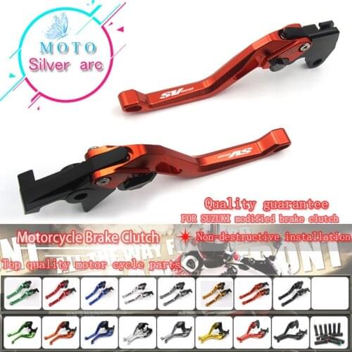 Adjustable 3D Rhombus Motorcycle Brake Clutch Lever For SUZUKI SV 650 SV 650S SV650 SV650S KATANA 1999-2009