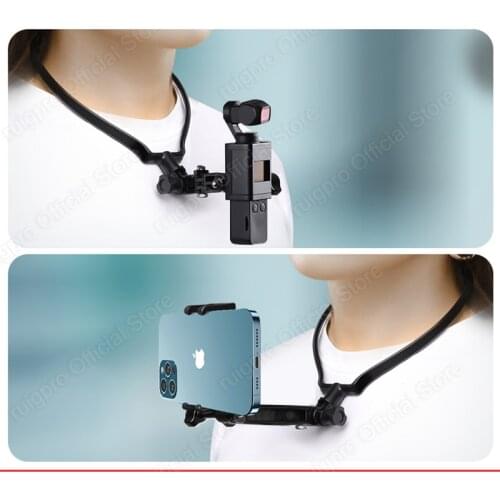 For GoPro Hero 9 8 7 6 5 DJI OSMO Action sports Camera mobilephone iphone 11 12 pro Lanyard Strap Neck Hold Mount Accessories