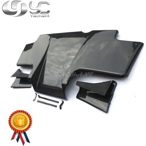 Carbon Fiber Rear Diffuser Fit For 1995-1998 Skyline R33 GTR TS Style Type1 Rear Diffuser Style 3pcs Metal Fitting Accessories