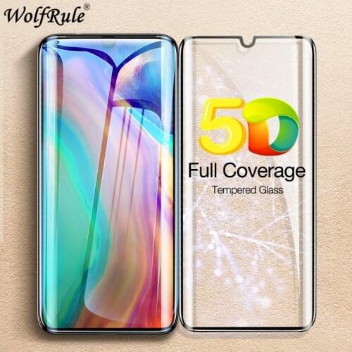 5D Curved Edge Tempered Glass For Huawei P30 Pro Glass Screen Protector 9H Full Cover Glass For Huawei P30 Pro Film Huawei P30