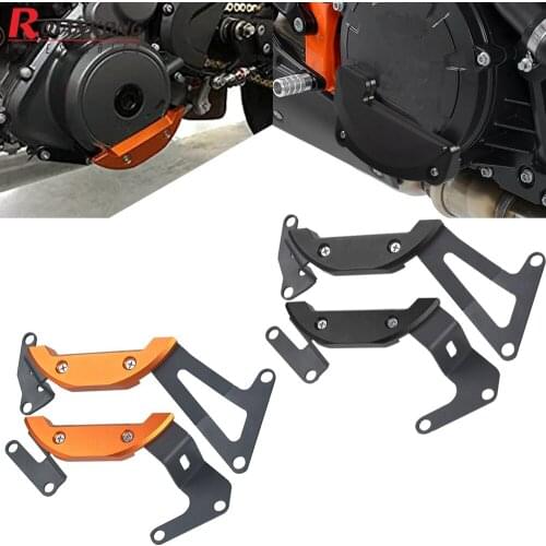Engine Guard Protector Engine Case Slider Covers For 250 390 RC 250 rc390 2017 2018 2019 2020 Guard Crap Flap