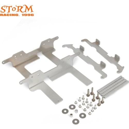 Motorcycle Radiator Cooler Guard Bracket Protection For HONDA CRF250X 2004-2014 2015 2016 CRF250R 2004 2005 2006 2007 2008 2009