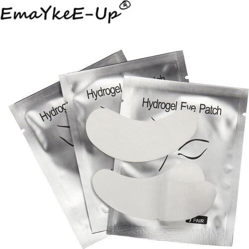 100 Pairs Hydrating Eye Tip Stickers Wraps Eye Patches For Eyelashes Extension Grafting Eyelash Pad Gel Makeup Tools