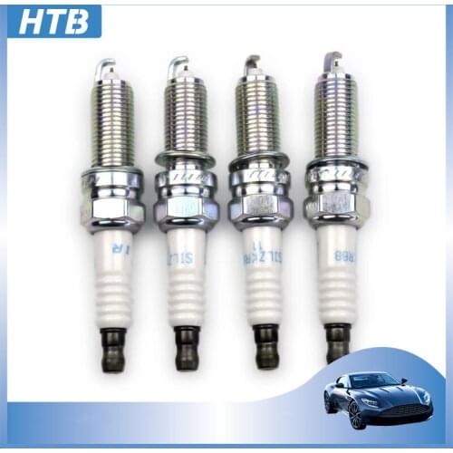 4pcs/lot 18855-10080 1885510080 SILZKR6B11 Iridium Spark Plug For Hyundai i20 i30 ix20 Kia Carens III 18855 10080 SILZKR6B-11