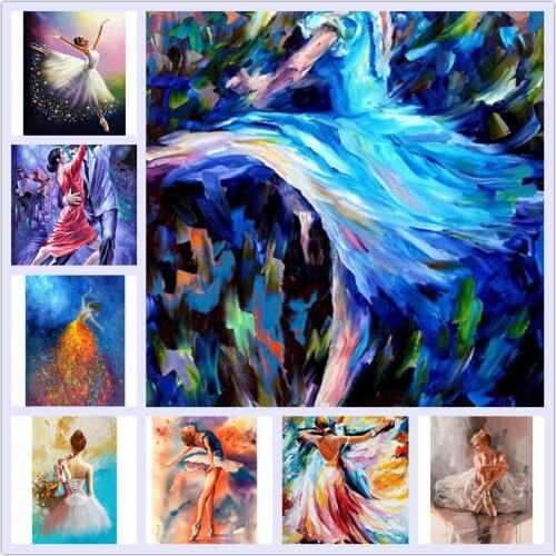 5D Diamond Embroidery Sale Ballerina Ballet Fairy Diamond Painting Picture Of Rhinestones Mosaic Diamond Art
