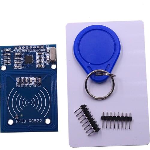 1PCS MFRC-522 RC522 RFID RF IC card inductive module with free S50 Fudan card key chain wholesale