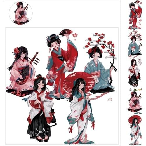 New 4cm*3M Beautiful Geisha Japanese Masking Tape
