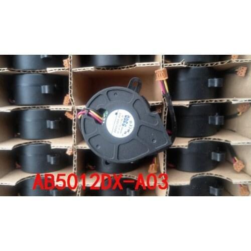 NEW Original fan for ADDA AB5012DX-A03 AB5012MX-A03 5025 5CM turbo blower fan 12V 0.15A hydraulic bearing