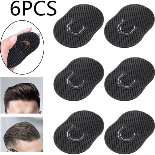 6Pcs Pocket Comb Hair Brush Men Beard Mustache Palm Travel Scalp Massager Hair Care Portable Hair Comb Brush Styling Tools