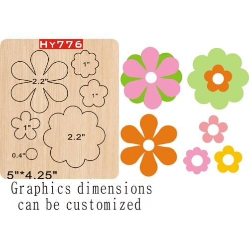 Flower cutting dies 2019 die cut & wooden dies Suitable for common die cutting machines on the market