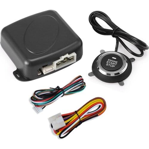 One Key Start System Engine Ignition System Car Lock One Key Start RFID 12V Automatic Ignition
