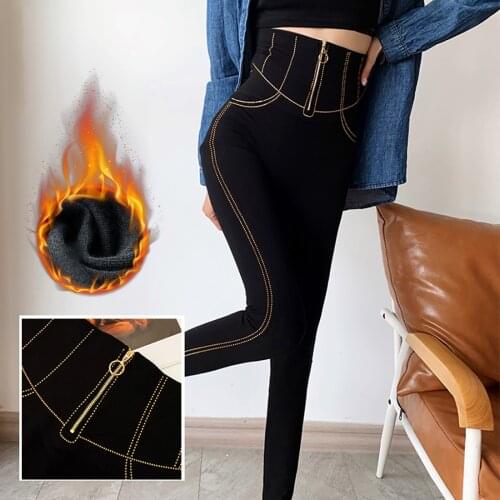 Женские зимние легинсы Uefezo China At AliExpress