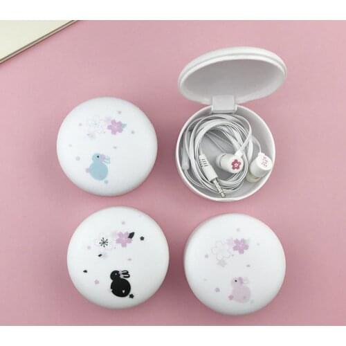 Universal Cartoon 3.5mm Jack Wired Earphone In-ear Earbuds for Mobile Phone