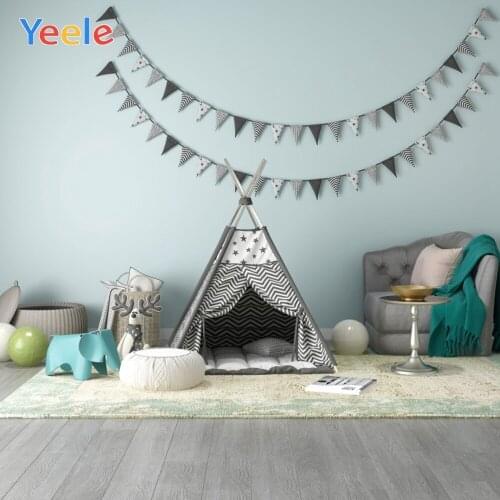 Baby Room Tent Toy Doll Gift Carpet Floor Newborn Baby Shower Birthday Backdrop Vinyl Photography Background For Photo Studio