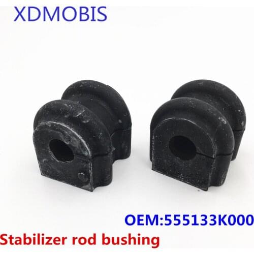 2 PCS Stabilizer rod bushing for hyundai SONATA AMANTI 2006-2009 Stabilizer rod bushing OEM555133K000 Front stabilizer bushing