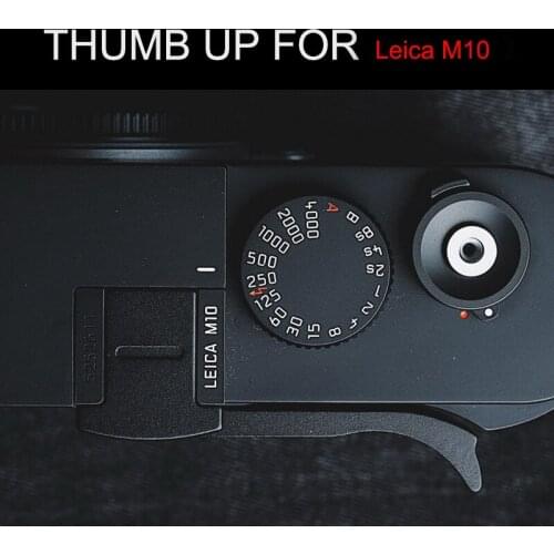 Hot Shoe Cover Aluminum Thumb UP Metal Thumb Rest Thumb Grip For Leica M10