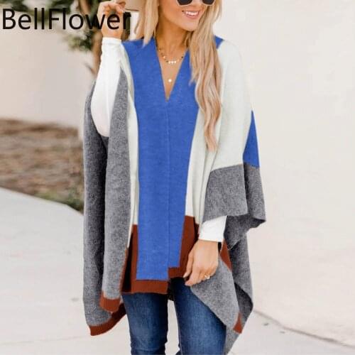 Oversized Cardigan Fall 2021 Batwing Sleeve Loose V-Neck Kimono Cardigan Women Clothing Winter Casual Half Cute Sweater Cardigan