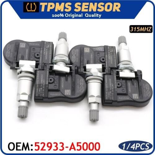 TPMS Tire Pressure Monitor Sensor For Hyundai Accent Equus Santa Fe Genesis Coupe For Kia Optima Sorento Cadenza 52933-A5000