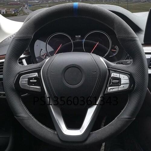 For Cadillac ATS-L XT4 XT6 CT6 CT4 XTS CT5 special hand-stitched fur steering wheel cover