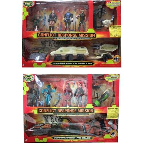 Special Forces Scale 1/18 CONFLICT RESPONSE MISSION Joints Movable Action Figure with Fully Detailed Accessories Boy Gifts