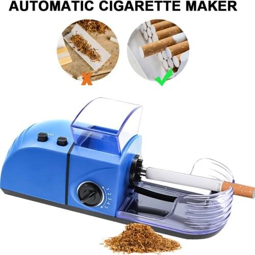Electric Automatic Cigarette Rolling Machine Easy Rolling Roller Machine Tobacco Injector Maker Roller Smoking Tool