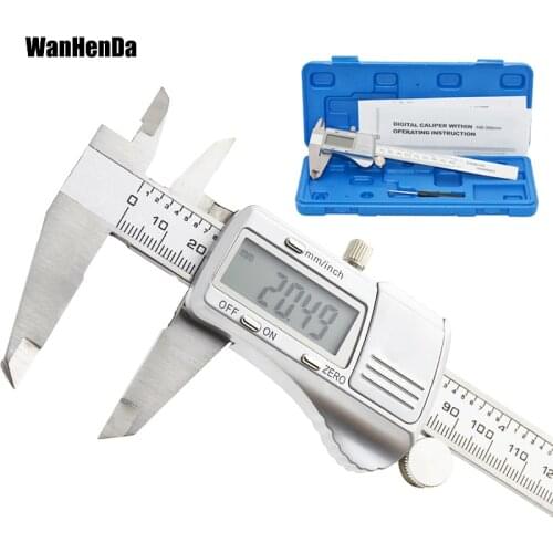 Digital caliper electronic vernier calipers stainless steel caliper 150mm/200mm/300mm micrometer gauge measuring tools calipers
