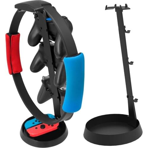 ALLOYSEED Gamepad Game Controller Headphone Storage Display Holder Bracket Stand For PS4/Xbon One/Nintend Switch JoyCon Ring-Con